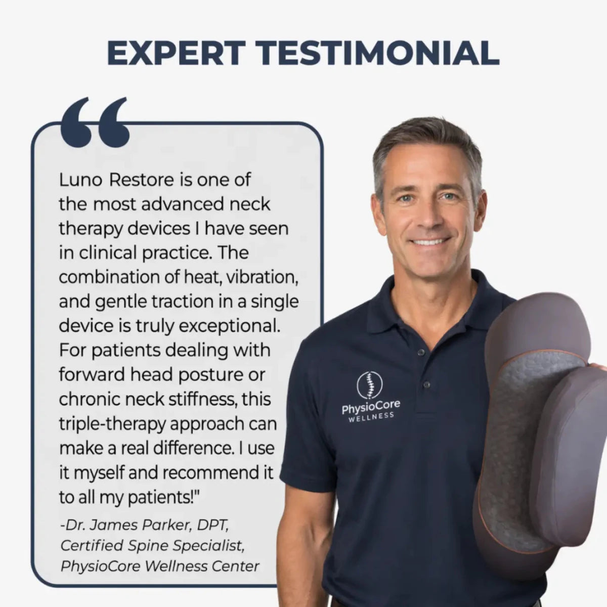 Luno Restore™ Neck - SleepLuno | Better Sleep. Better Recovery.