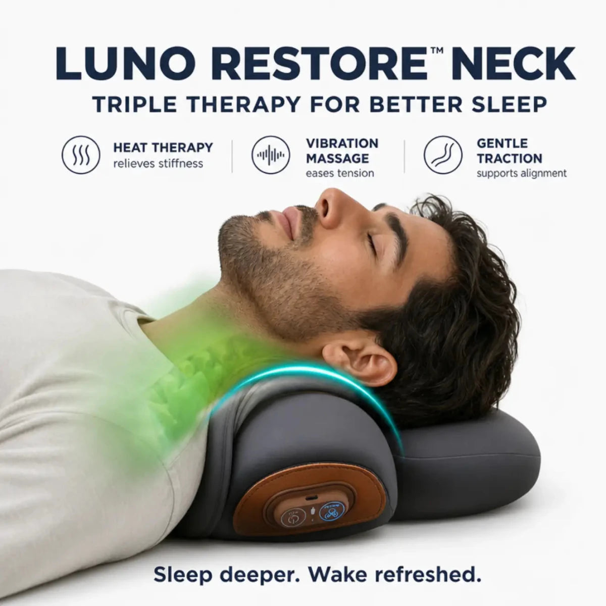 Luno Restore™ Neck - SleepLuno | Better Sleep. Better Recovery.